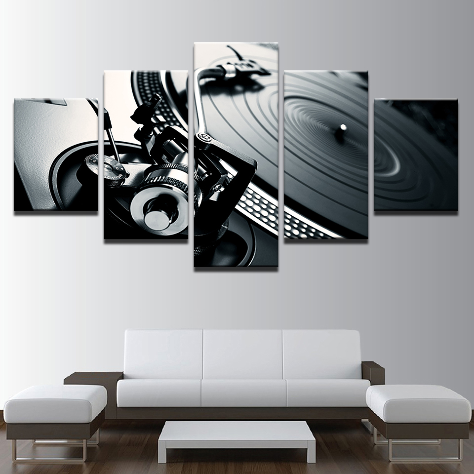 Picture Of Musical Instrument - قماش صور المنزل جدار الفن إطار