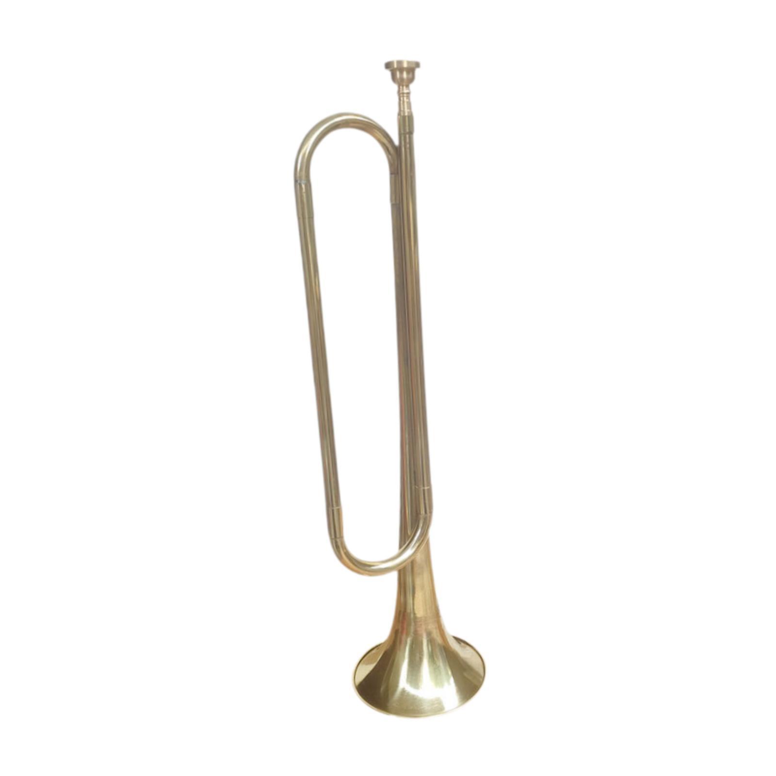 Musical Instrument Bugle - بوق نحاسي للشباب، مفتاح C، بوق