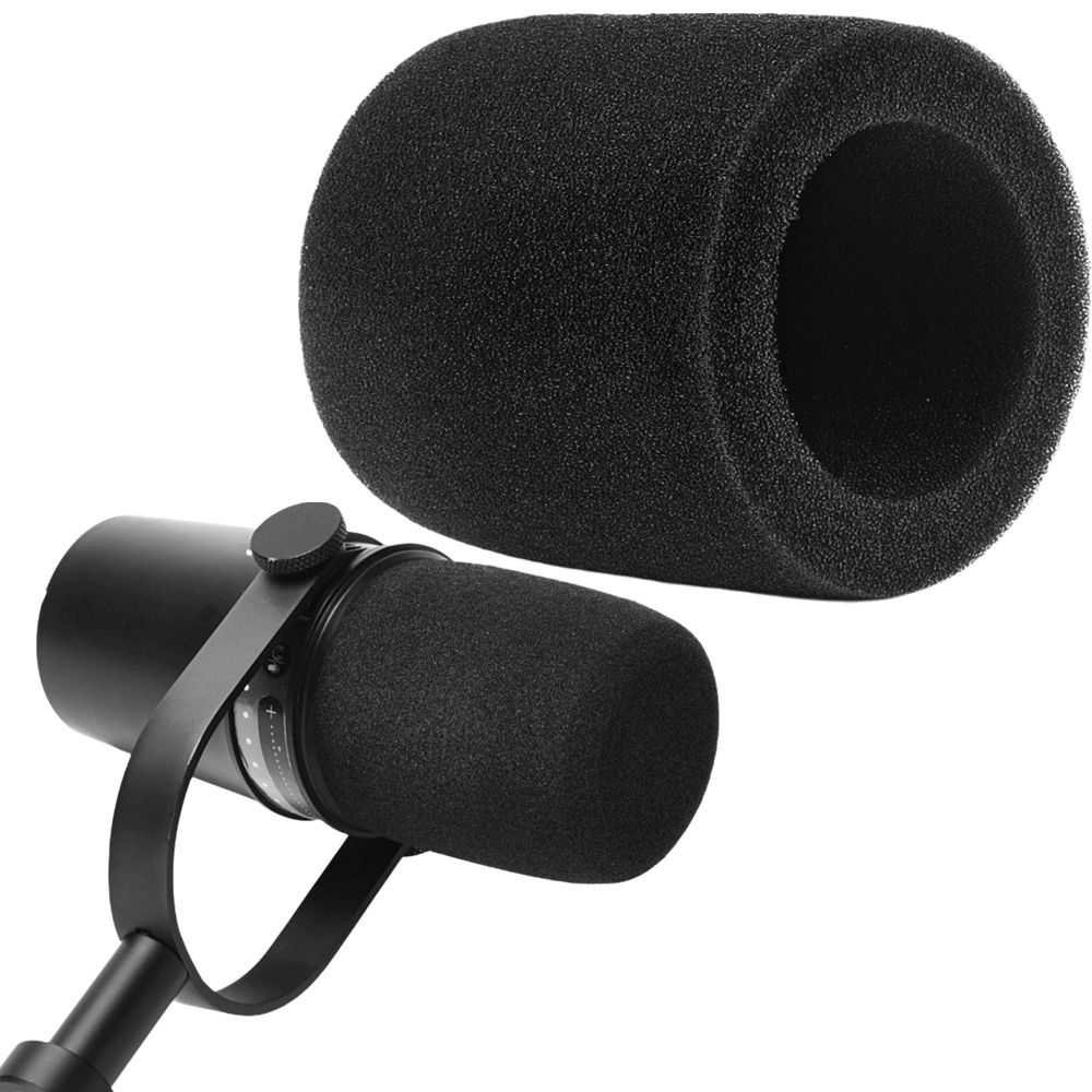 غطاء واقي من الرياح للميكروفون - مراجعة Shure Mic Mv7 وسعره