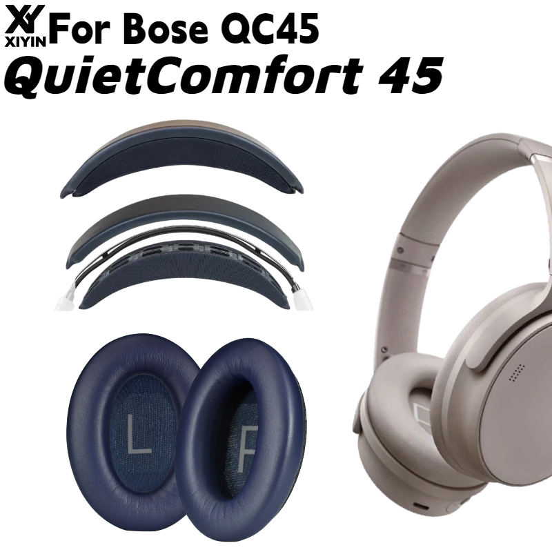 وسادة رأس بديلة قابلة للتركيب  - مراجعة Bose Headphone Qc45 وسعره